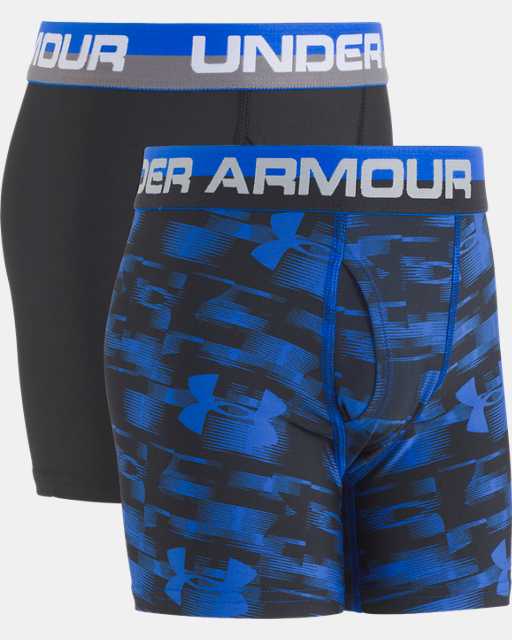 Under Armour Boys' Ua 2pk Tie-dye Fc Boxer Set 